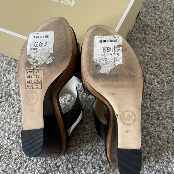 Michael Kors Josephine Slingback Platform Wedge Sandals - Picture 4 of 5